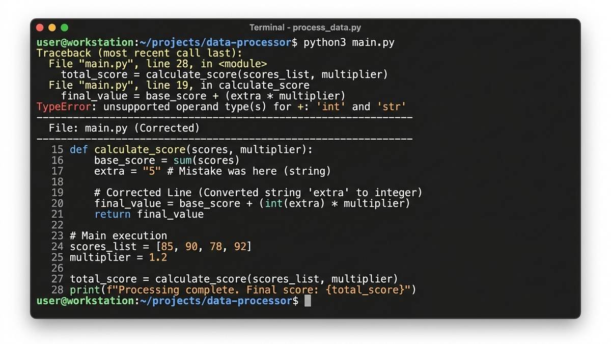Toolbox of glowing Python tools and package symbols with a developer choosing one